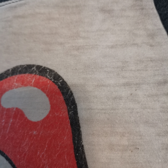 💎Jack of All Trades Rolling Stones 3/4 Sleeve Band Tee 🌹 - Picture 4 of 7